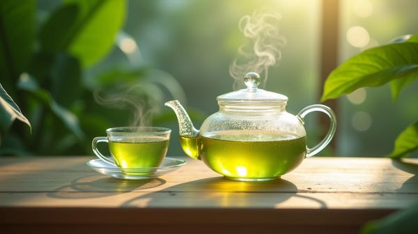 Green tea gelatin recipe for weight loss: a healthy metabolism-boosting snack